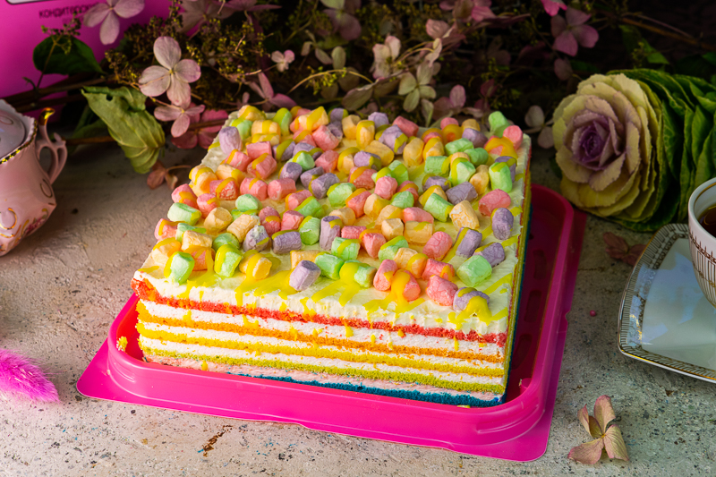 Торт «Выше радуги» 0,8 кг